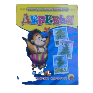 16 обучающих карточек. Деревья